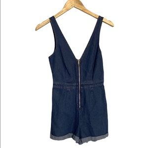 Urban Outfitters Denim Romper Overalls
